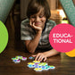 Mobi Stello Color Matching Game - Family Friendly Tile Matching Game, Colorful Plastic Tiles Learning Activities for Ages 5 and Up, 48 Tiles and More