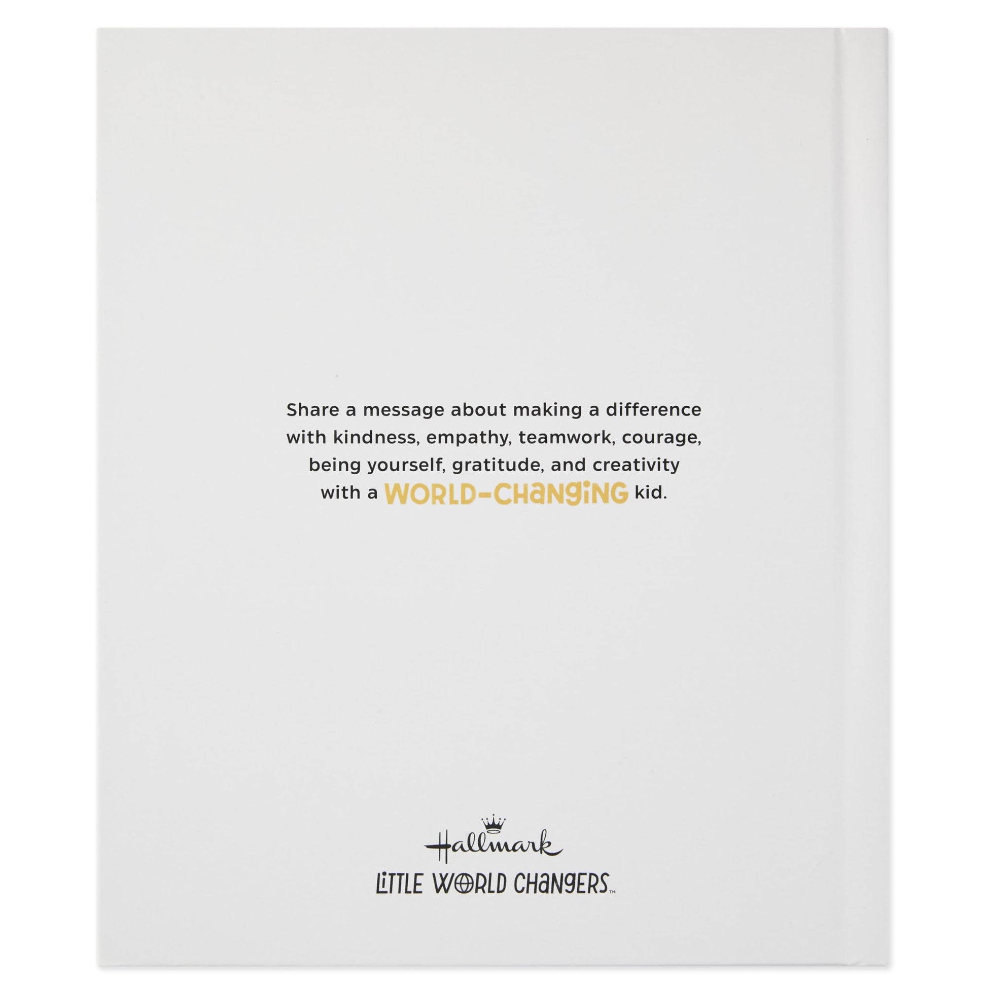 Hallmark Little World Changers You Can Change The World Recordable Storybook