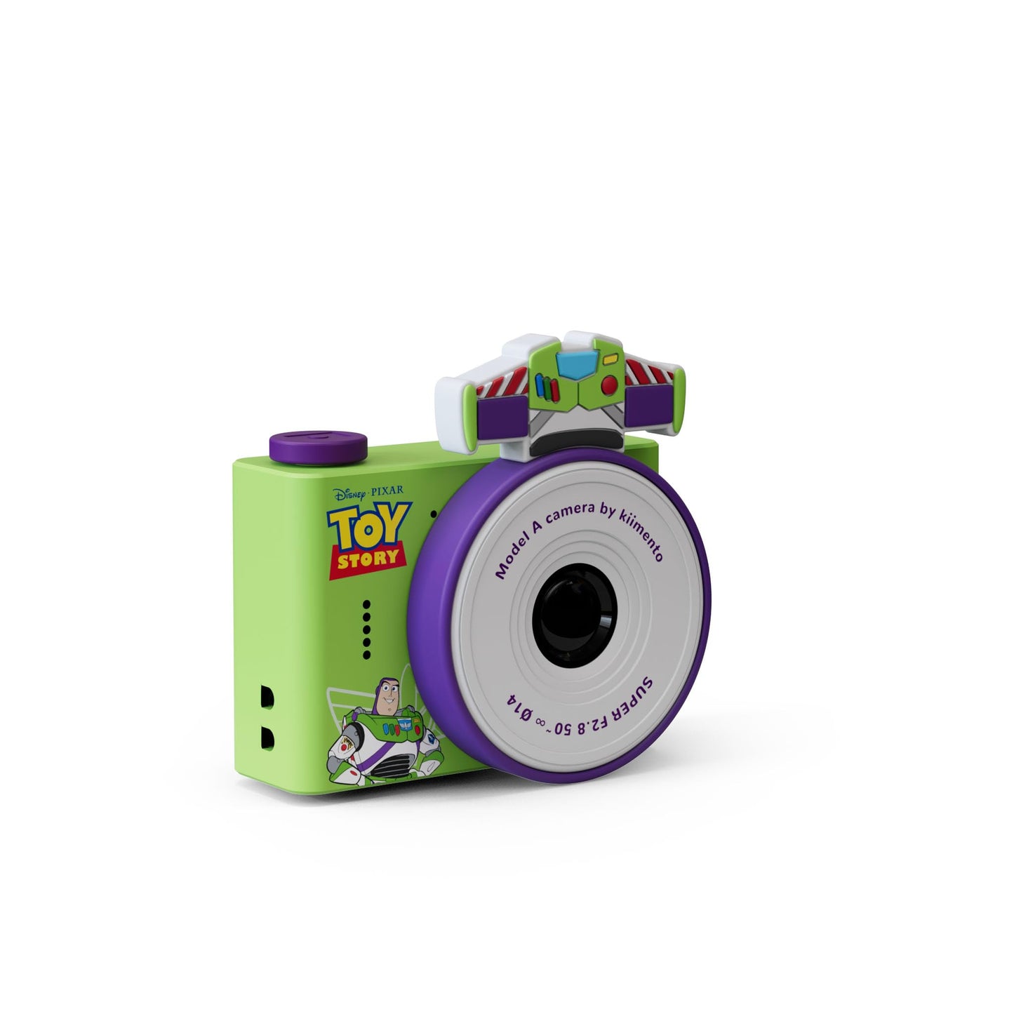 kiimento Ultra-Compact Kids Digital Camera for Ages 3-5 with Selfie Lens, 16GB Memory Card - Model A (Buzz Lightyear)