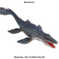 FLORMOON Realistic Animal Figures Mosasaurus Solid Sea Animal Toy, Science Project, Cake Topper, Early Educational Toys Birthday for Toddlers Kids Age