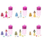 Mattel Disney Princess Small Doll Royal Color Reveal, 6 Surprises Include 1 Doll & 5 Accessories, Party Theme (Dolls May Vary)