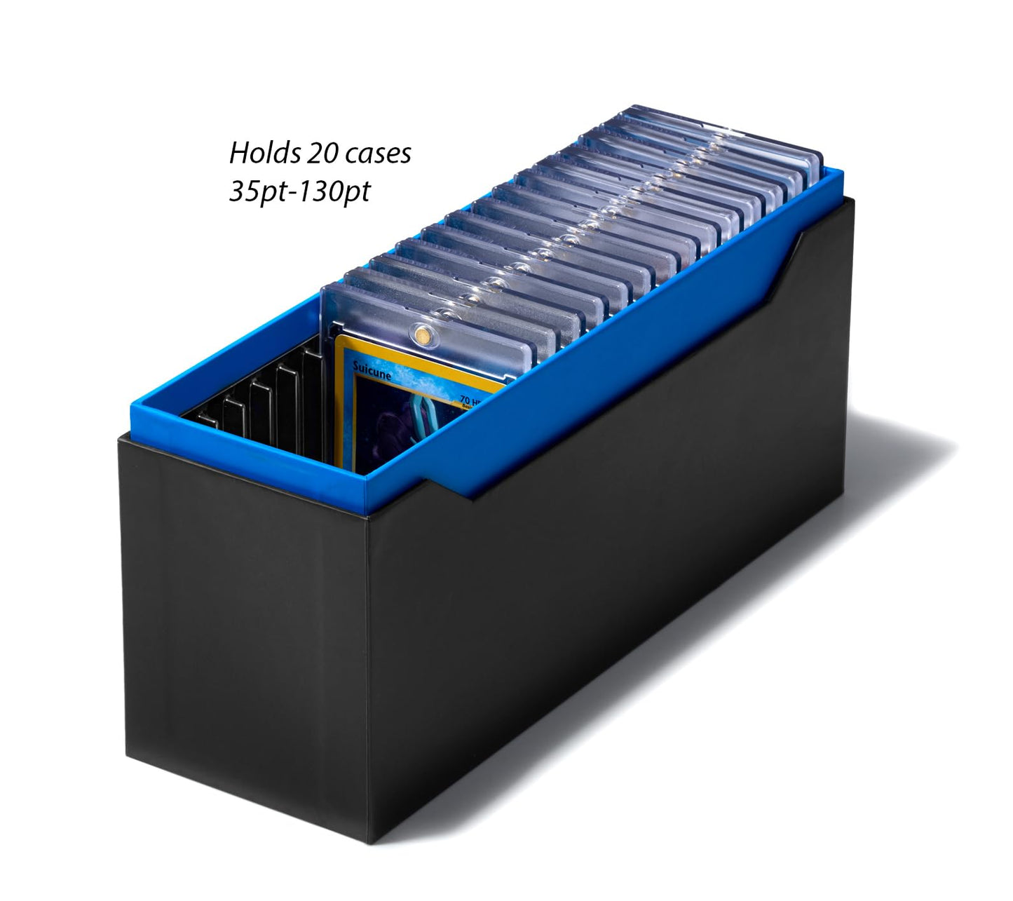Collector Nine Storage Case for One-Touch Magnetic Card Holders w/Slots Option | Trading Card Box (Slots)