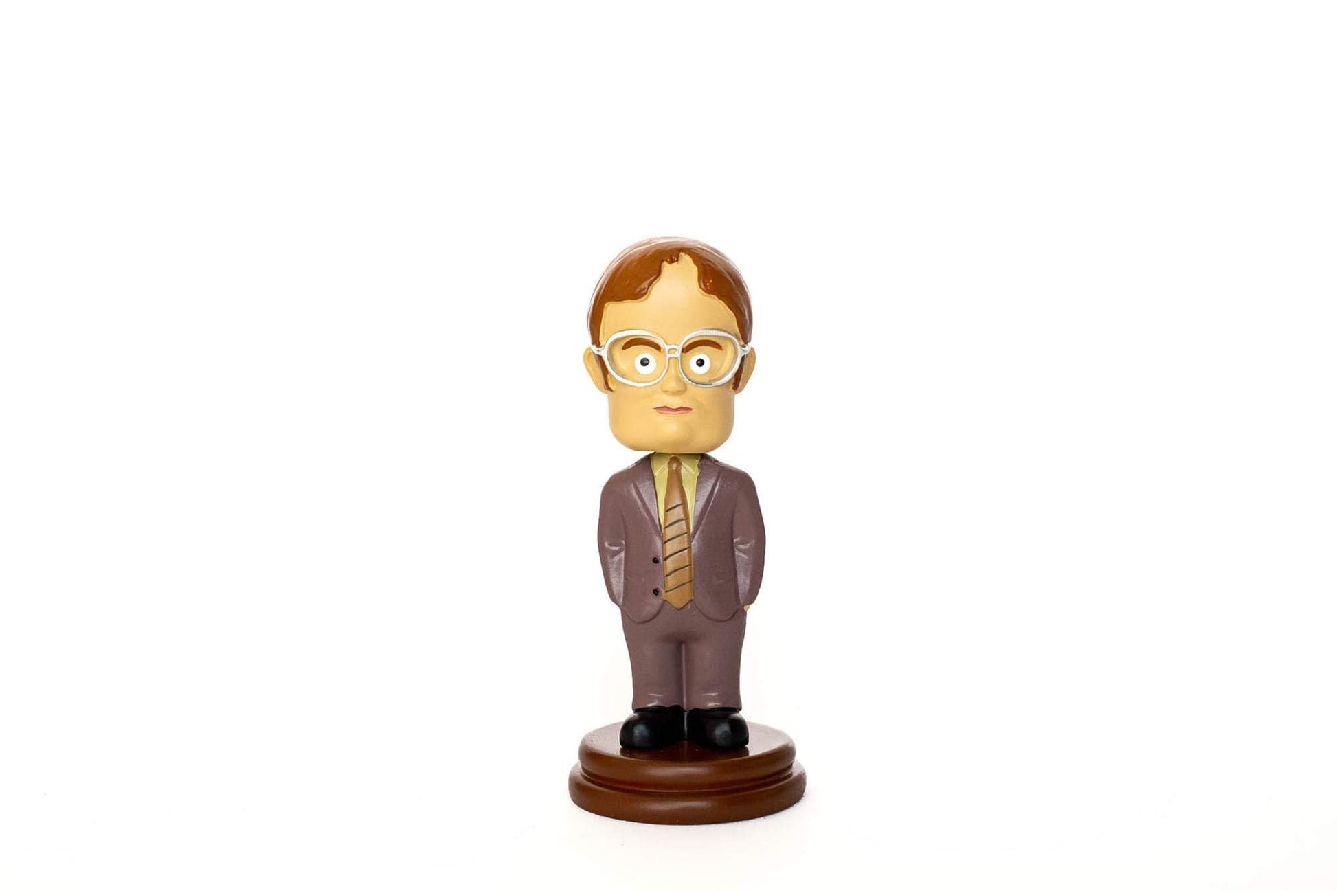 Surreal Entertainment The Office Dwight Schrute Bobblehead Figure | Official Dwight Schrute Bobblehead | 5.5 Inch Tall Desk Decor