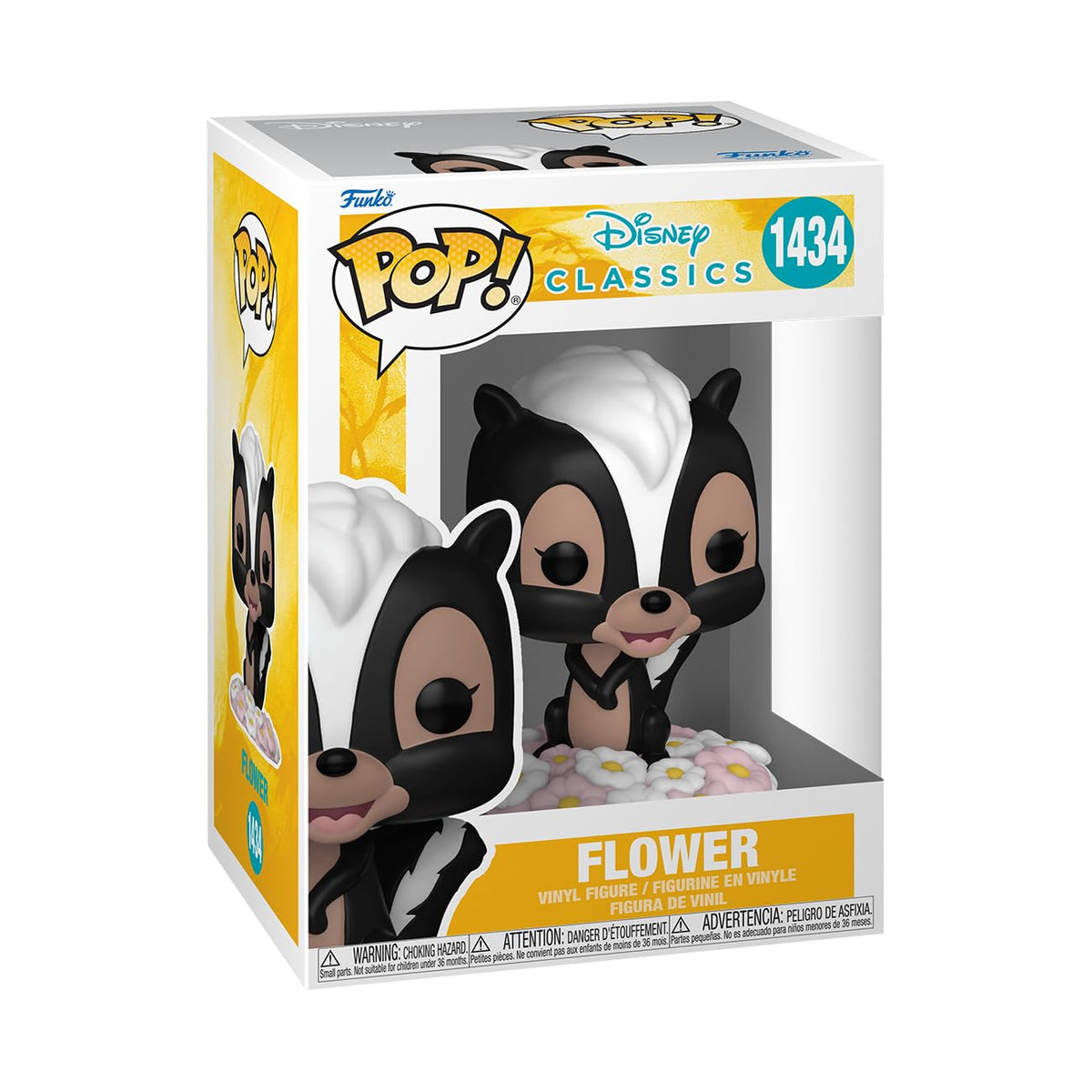 Funko POP! Disney: Bambi 80th Anniversary - Flower - Collectable Vinyl Figure - Gift Idea - Official Merchandise - for Kids & Adults - Movies Fans