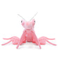 ZHONGXIN MADE Simulation Pink Mantis Plush Toy - 12" Soft Realistic Orchid Mantis Stuffed Animal, Unique Plush Gift Collection for Kids
