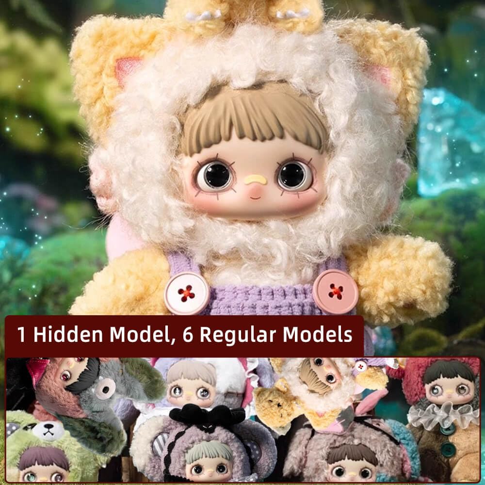 niannyyhouse Plush Doll Blind Box Maymei Twin Secret Realm Series Stuffed Plushies Collectible Gifts (1PC)