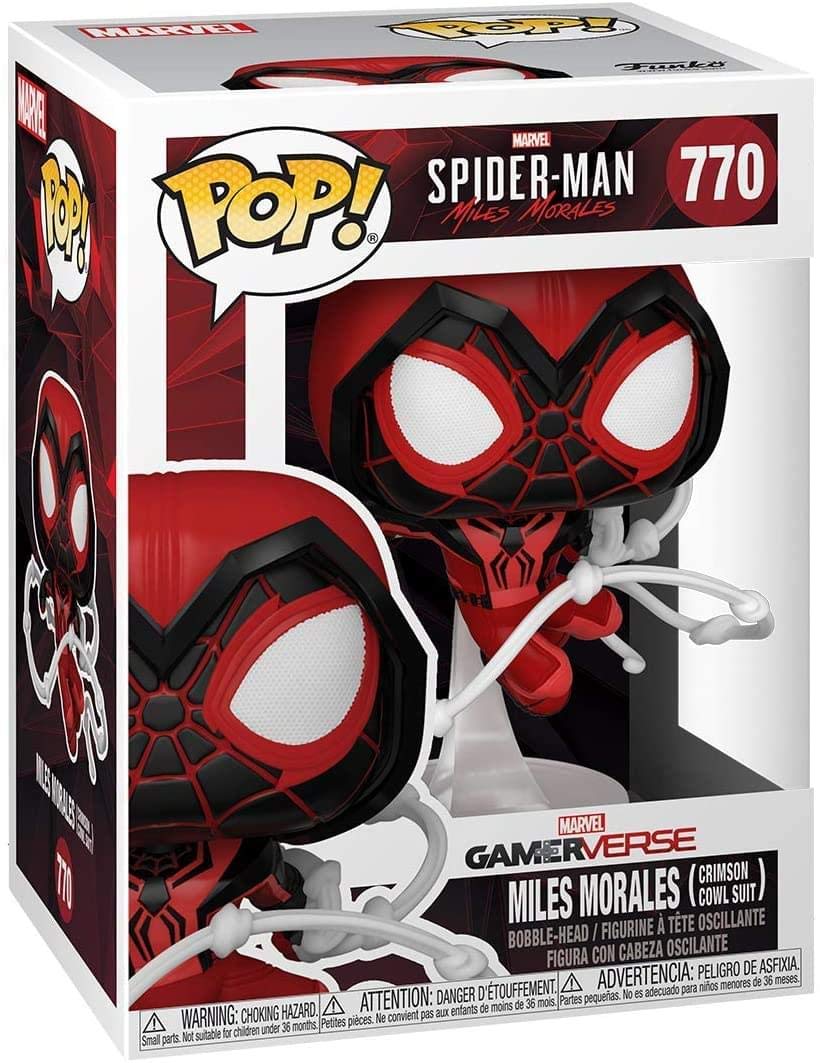 Funko Pop! Games: Marvel’s Spider-Man: Miles Morales - Miles Red Suit