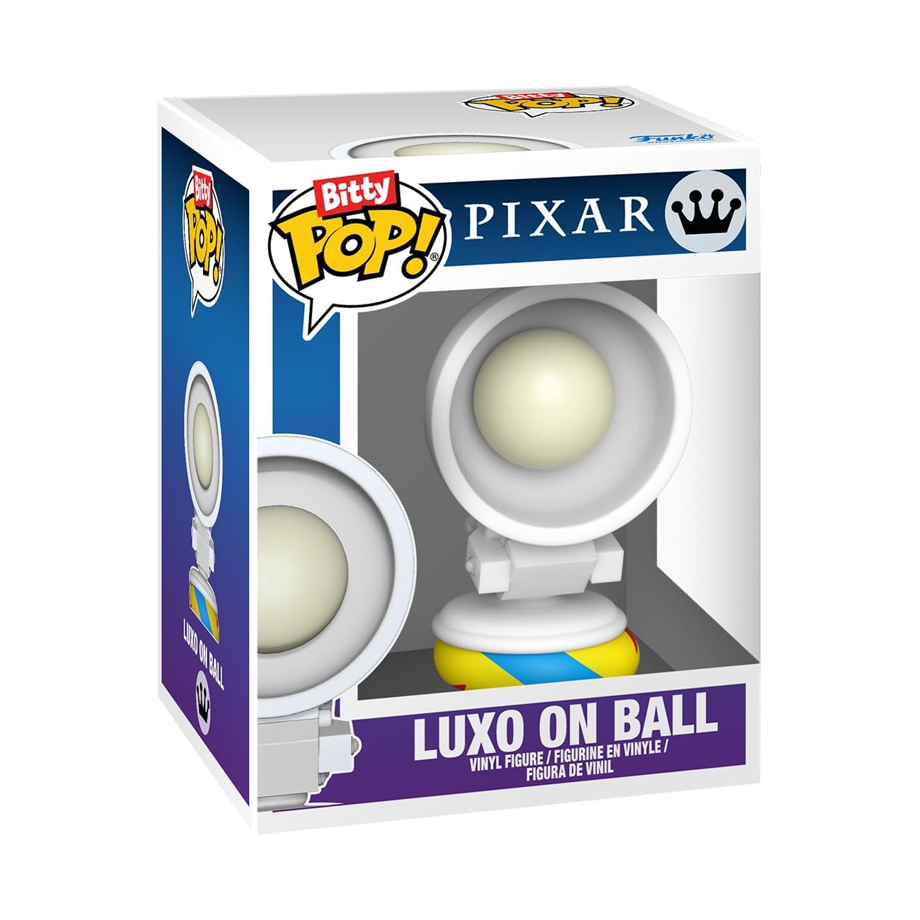 Funko Pop! Bitty Display: Pixar Ball - Woody and Luxo on Ball Exclusive Included - Display Total of 18 Bitty Characters