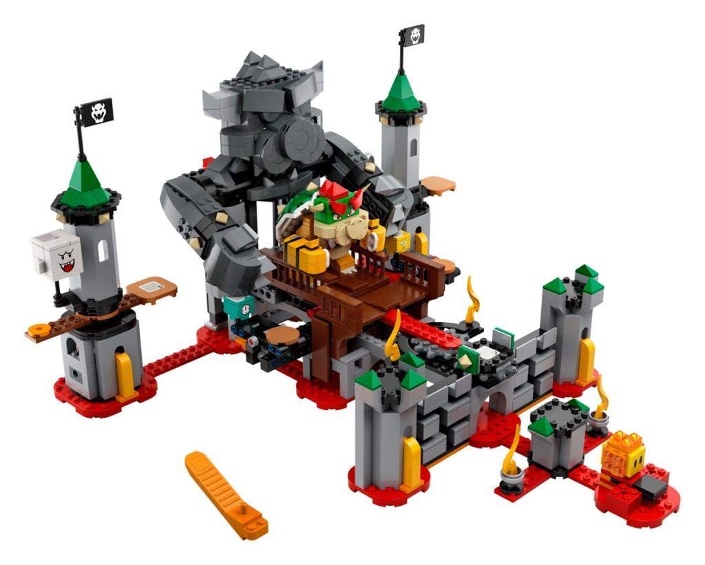 LEGO Super Mario Bowser’s Castle Boss Battle Expansion Set 71369 Building Kit; Collectible Toy for Kids to Customize Their Super Mario Starter Course