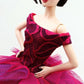 Cora Gu Handmade Fuchsia Dress Fit 12 inch Doll and Doll Not Included