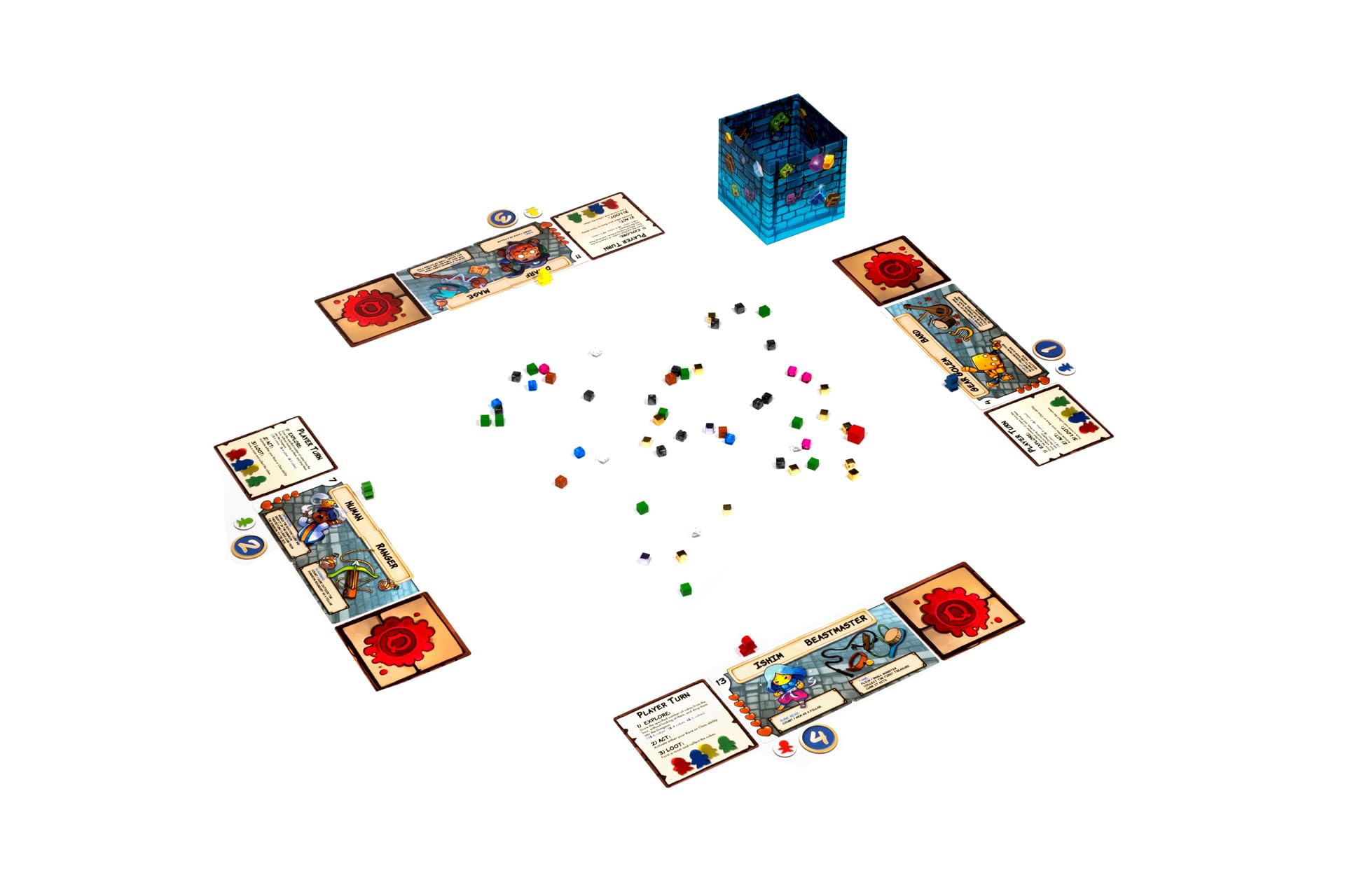 Dungeon Drop by Phase Shift Games, Fantasy Board Game