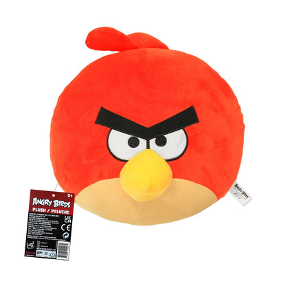 Angry Birds Red Bird Plush Toy - 15” Mega Size Stuffed Animal for Kids & Collectors