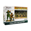 Wargames Atlantic World Ablaze - The Second World War 1939-1945: Italian Infantry (32 Multi Part Hard Plastic 28mm Figures)…