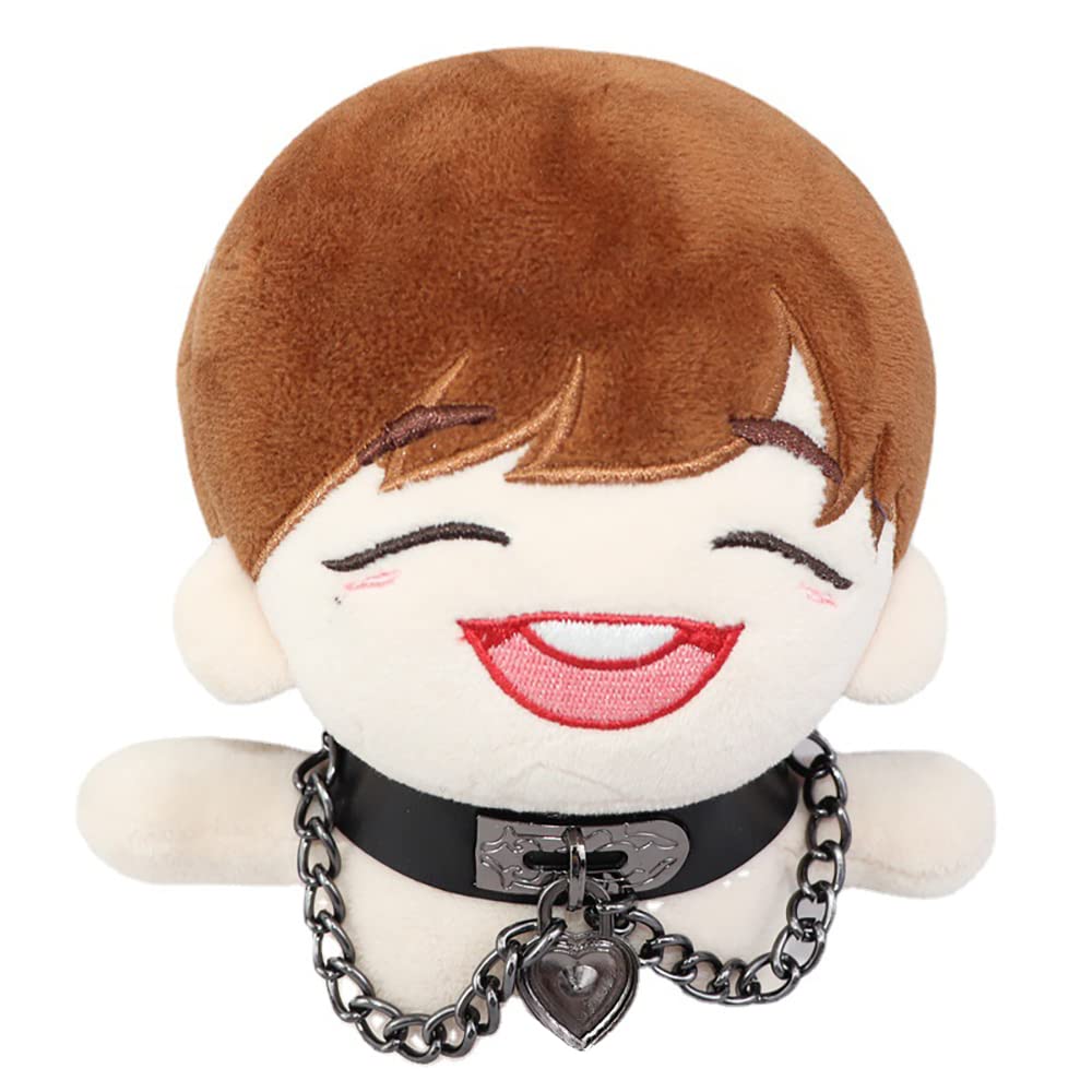 niannyyhouse Doll Accessories Dress up Chain Love Collar for 15cm 20cm Plush Doll