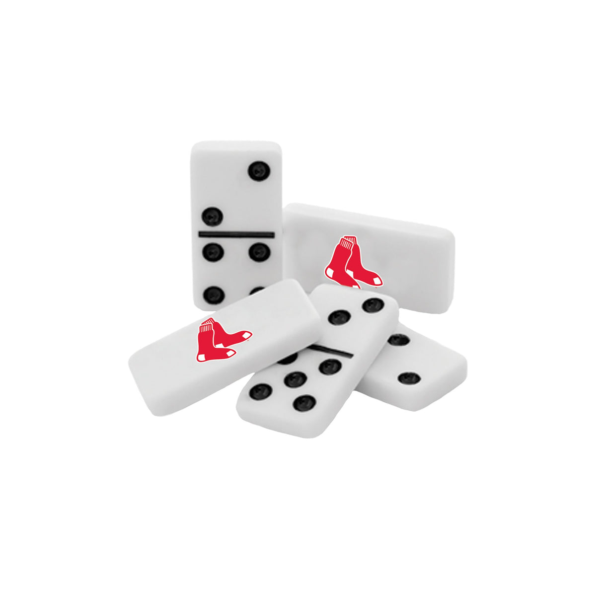 MasterPieces Officially Licensed MLB Boston Red Sox 28 Piece Dominoes Game for Adults
