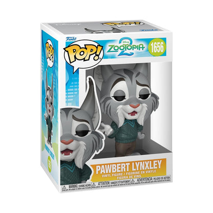 Funko Pop! Disney: Zootopia 2 - Pawbert Lynxley - Collectable Vinyl Figure - Gift Idea - Official Merchandise - Toys for Kids & Adults - Disney Fans