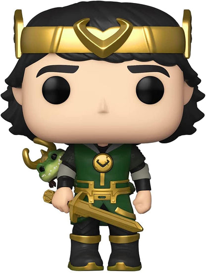 Funko POP Marvel: Loki - Kid Loki, Multicolor, 3.75 inches