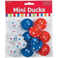 Patriotic Red, White and Blue Rubber Duckies for 4th of July - Bulk Set of 24 Ducks - Party Favors, Parades, Birthdays and Treasure Chest Supplies