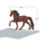Safari Ltd. Tennessee Walking Horse Figurine - Lifelike 5.25" Model Figure - Educational Toy for Boys, Girls, and Kids Ages 3+
