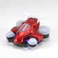 Mindscope Red Hoverquad Radio Control Stunt Action Light Up LED Vehicle 27 MHz