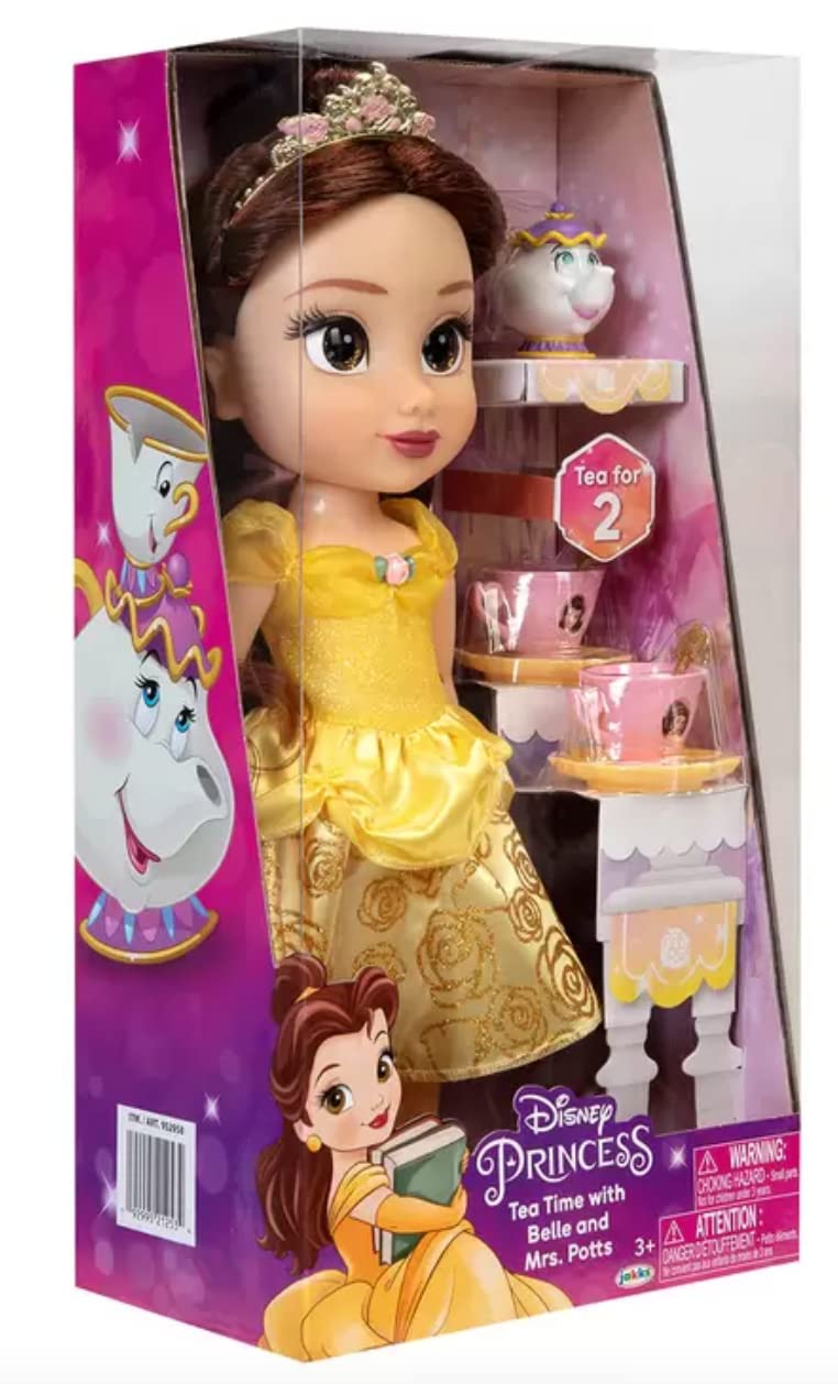 Disney Princess Doll Tea Time with Belle & Ms. Potts