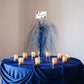 Stunning Bright Royal Blue Foil Spray Centerpiece - 28" (1 Pc.) - Eye-Catching & Versatile Decor - Perfect For Any Event