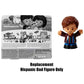 Replacement Part for Fisher-Price Little People Big Helpers Family - FTL14 ~ Replacement Hispanic Dad Figure ~ Brown Hair