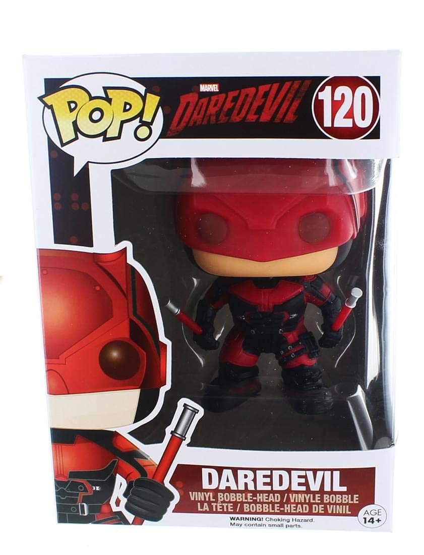 Funko Pop Marvel: Daredevil TV-Daredevil Red Suit Action Figure