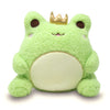 Cuddle Barn PlushGoals Wawa The Prince - Frog Plush with Shiny Crown - 9 in