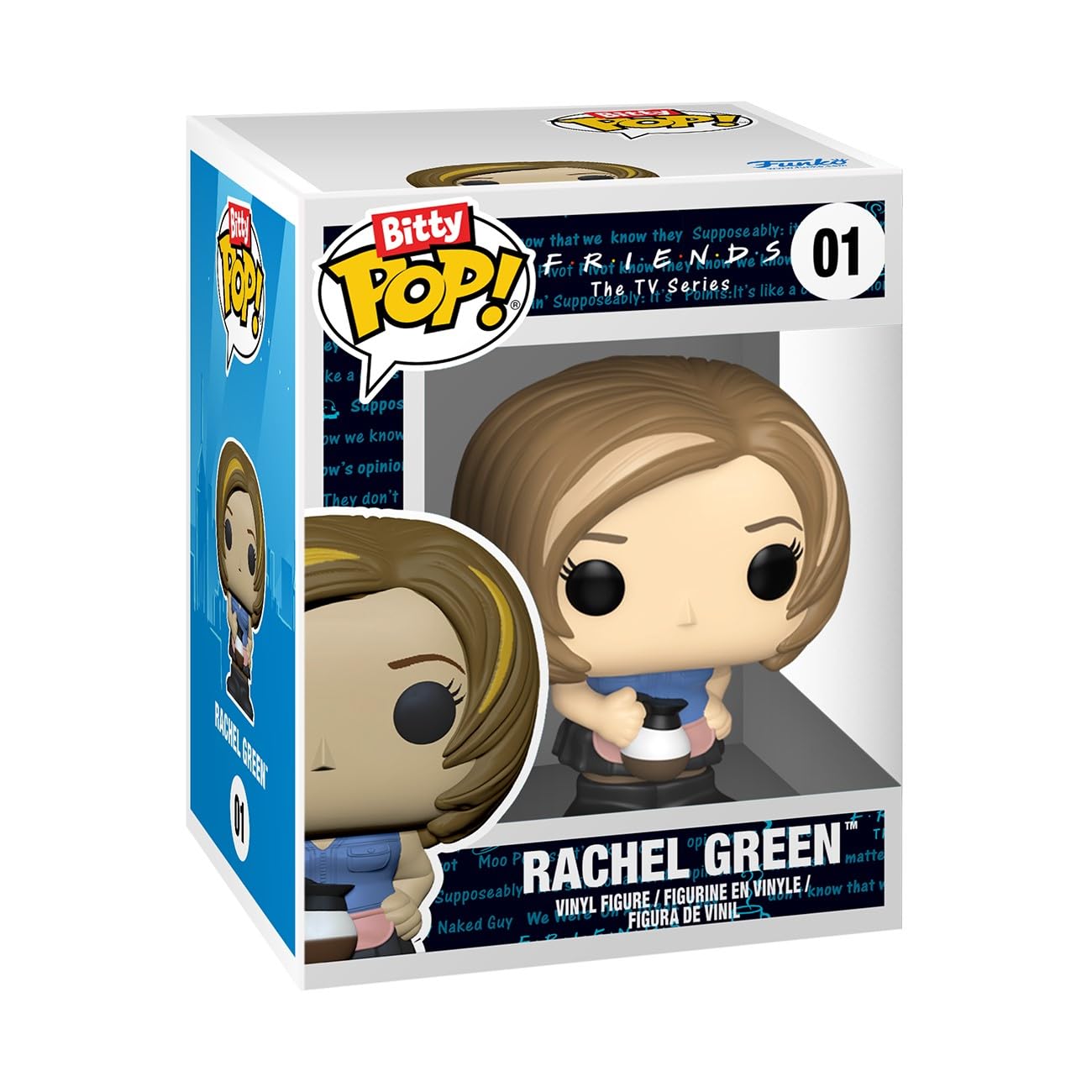 Funko Pop! Bitty Town: Friends - Rachel Green and Central Perk - TV Collectable - Gift Idea - Toys for Kids & Adults