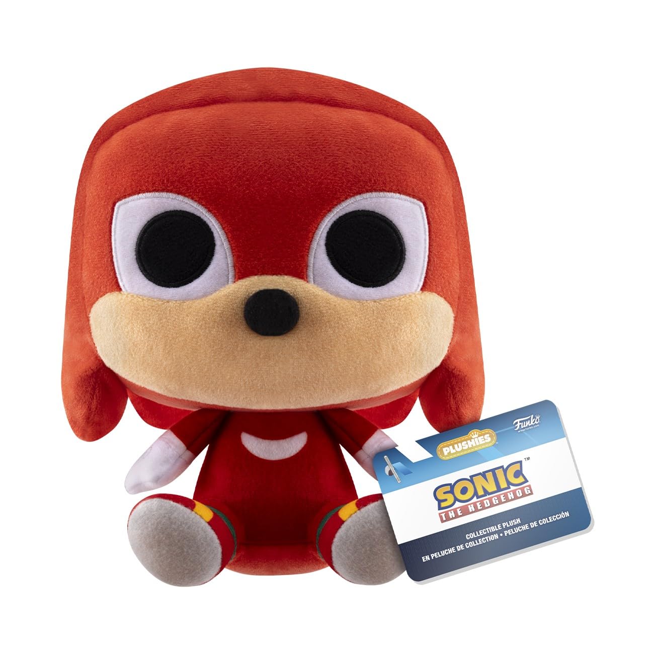 Funko Pop! Plush: Sonic the Hedgehog - Knuckles the Echidna - Collectable Soft Toy - Birthday Gift Idea - Official Merchandise - Stuffed Plushie