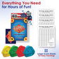 The Original Wizard Cards Game and Card Holder for Playing Cards (4-Pack) - Classic Card Game for Vacations and Game Nights with Hands-Free Cards