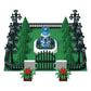 Nicolababe Building Block Education Toy - Street Lamp Street Light & Tree Fences Sets & Entrance Door and Park Fountain - Building Bricks Accessories