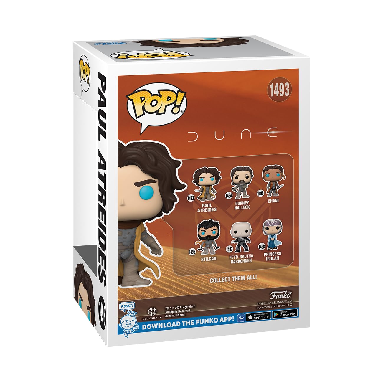 Funko POP! Movies: Dune 2 - Paul Atreides - Collectable Vinyl Figure - Gift Idea - Official Merchandise - for Kids & Adults - Movies Fans - Model