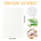 50 Sheets Watercolor Paper Bulk 5 x 7 Inch Cold Press Thick Water Colour Paper Cotton White Art Paper for Kids Students Artists Drawing Paint