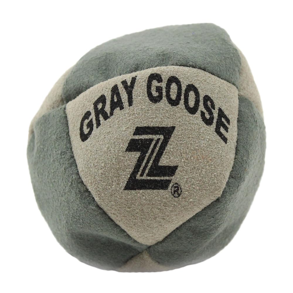 Zeekio The Z Series - 8 Panel, Amara Suede Foot Bag - Sand or Pellet Filled Footbag