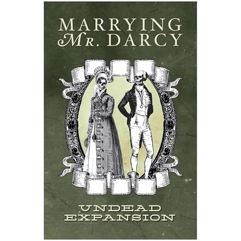 Erika Svanoe Games Marrying Mr. Darcy Board Game Bundle - Undead Expansion and Emma Expansion (2 Items)