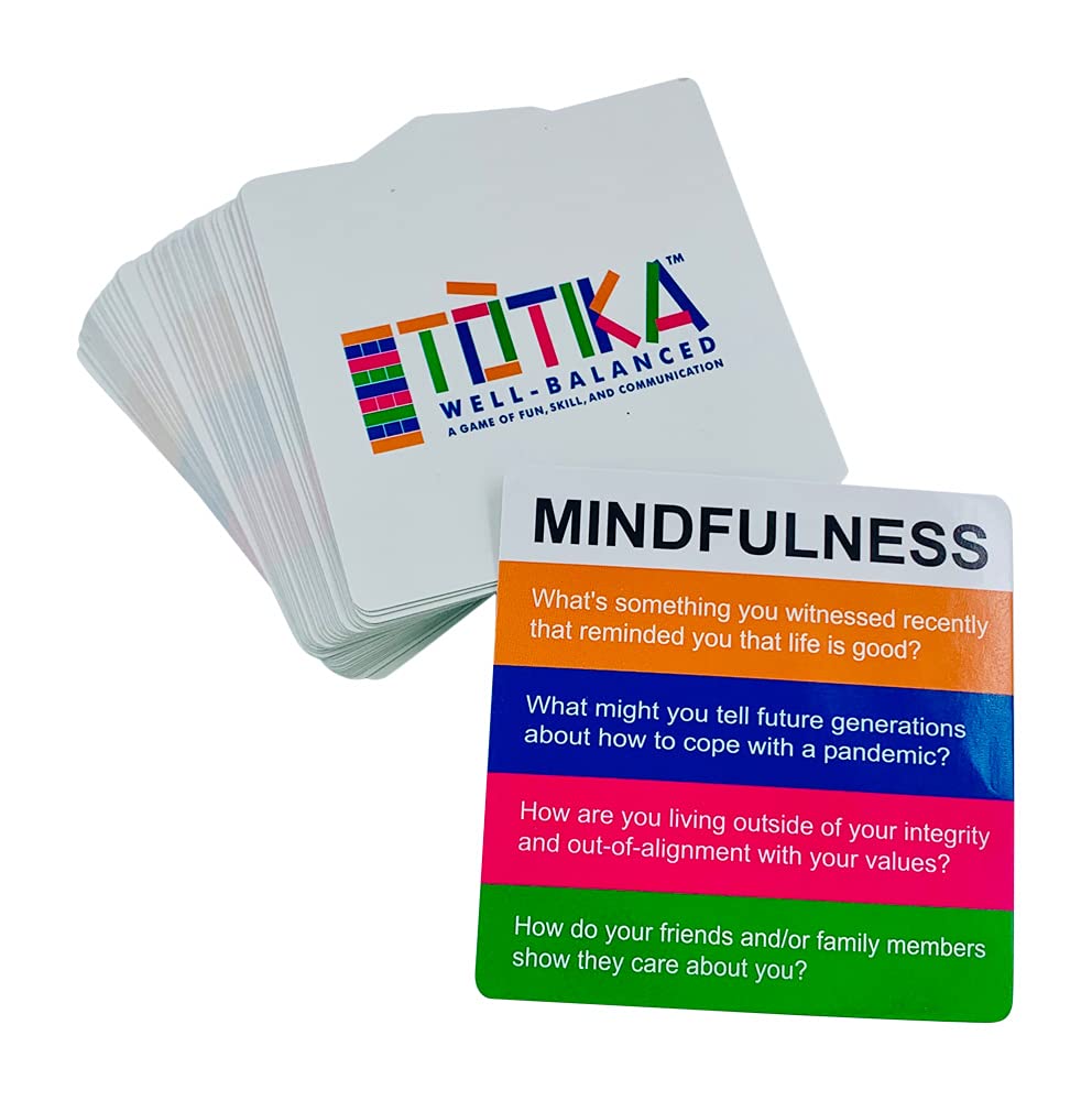 YEHUA! Totika Mindfulness Card Deck Therapy Game