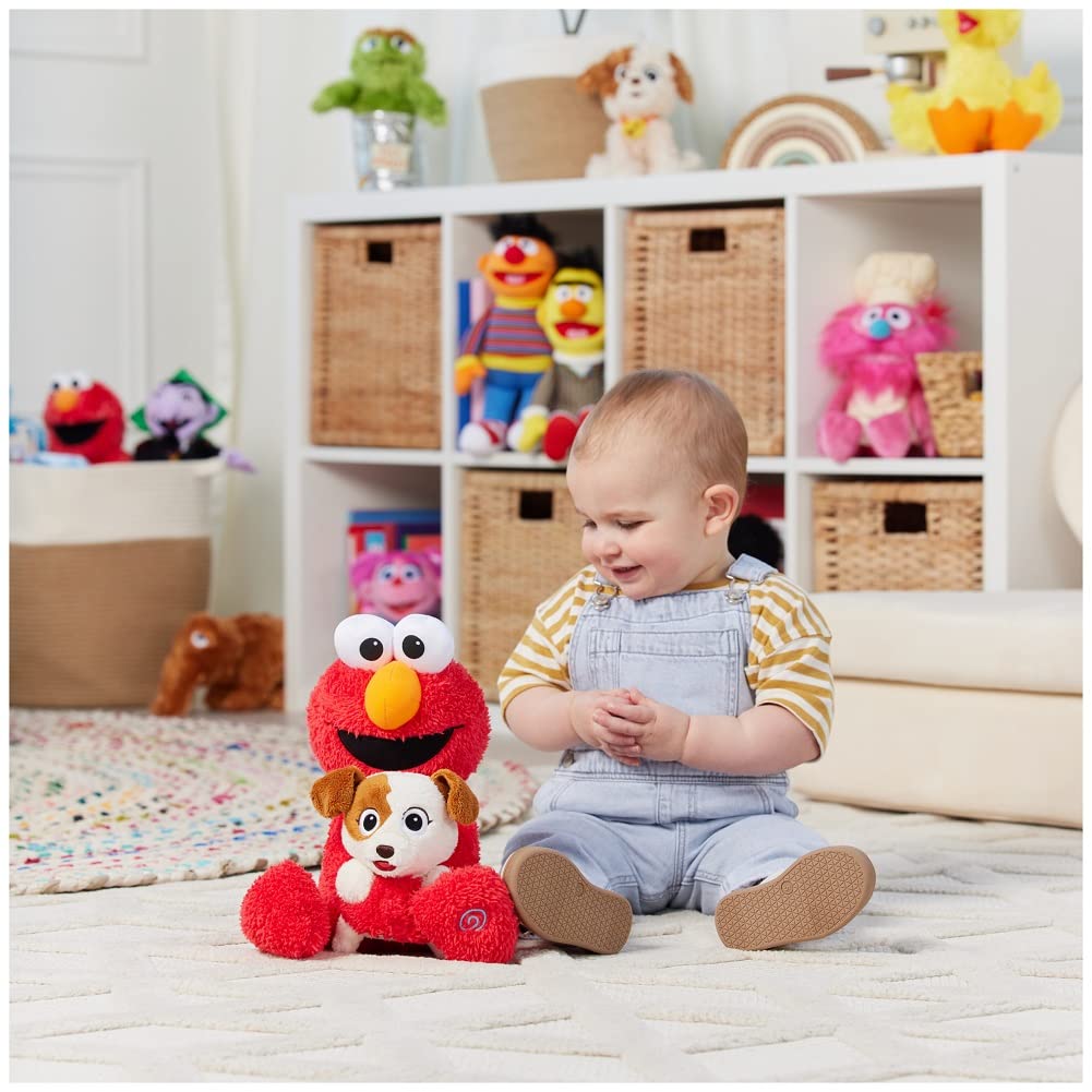 GUND Sesame Street Dance & Play Elmo and Tango 13” Plush Toy for Ages 1+