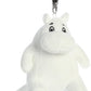 Aurora® Adorable Moomin® Clip-On Stuffed Animal - Irresistible Companion - Endless Play - White 3.5 Inches