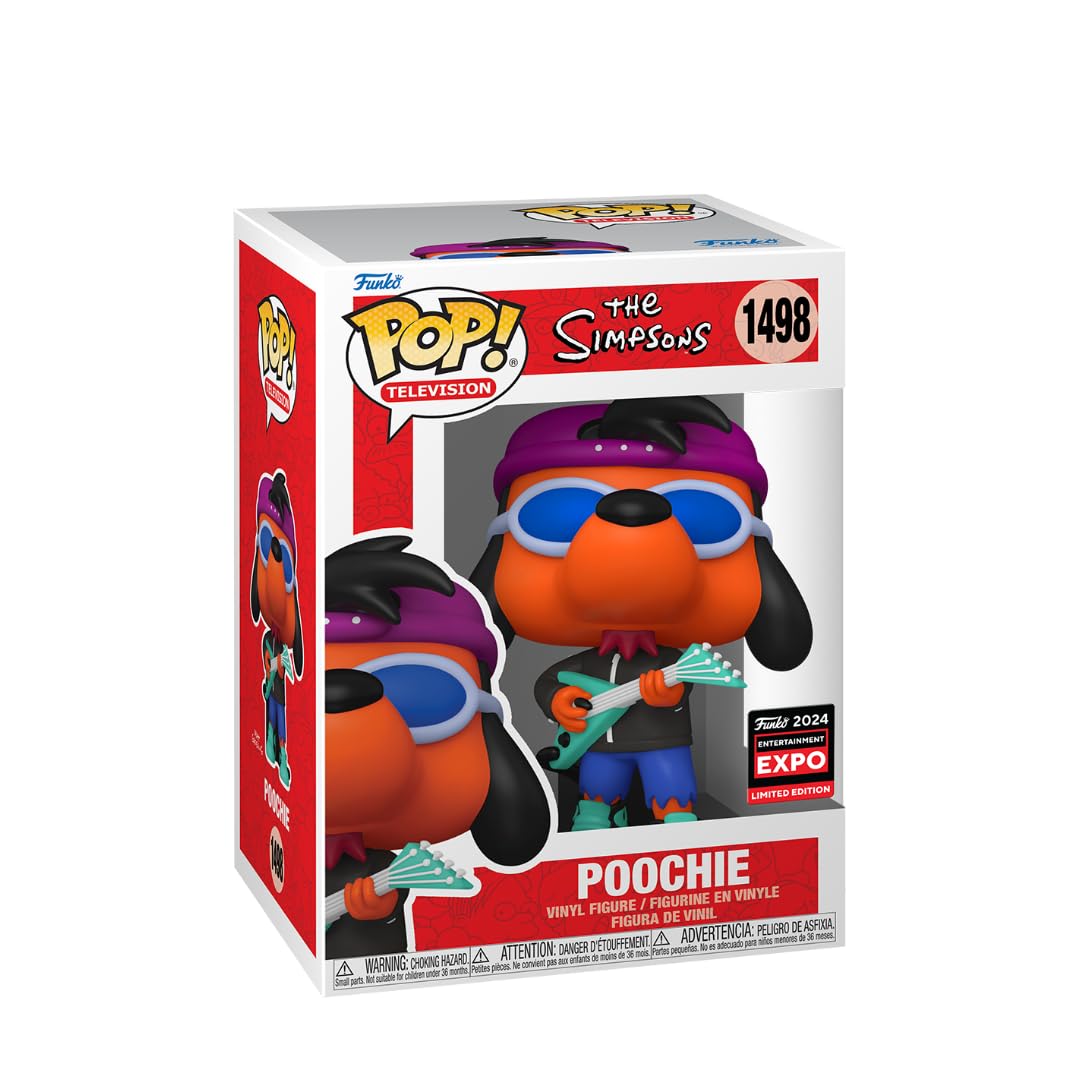 Funko Pop! Animation: The Simpsons - Poochie (2024 Limited Edition Entertainment Expo Shared Exclusive)