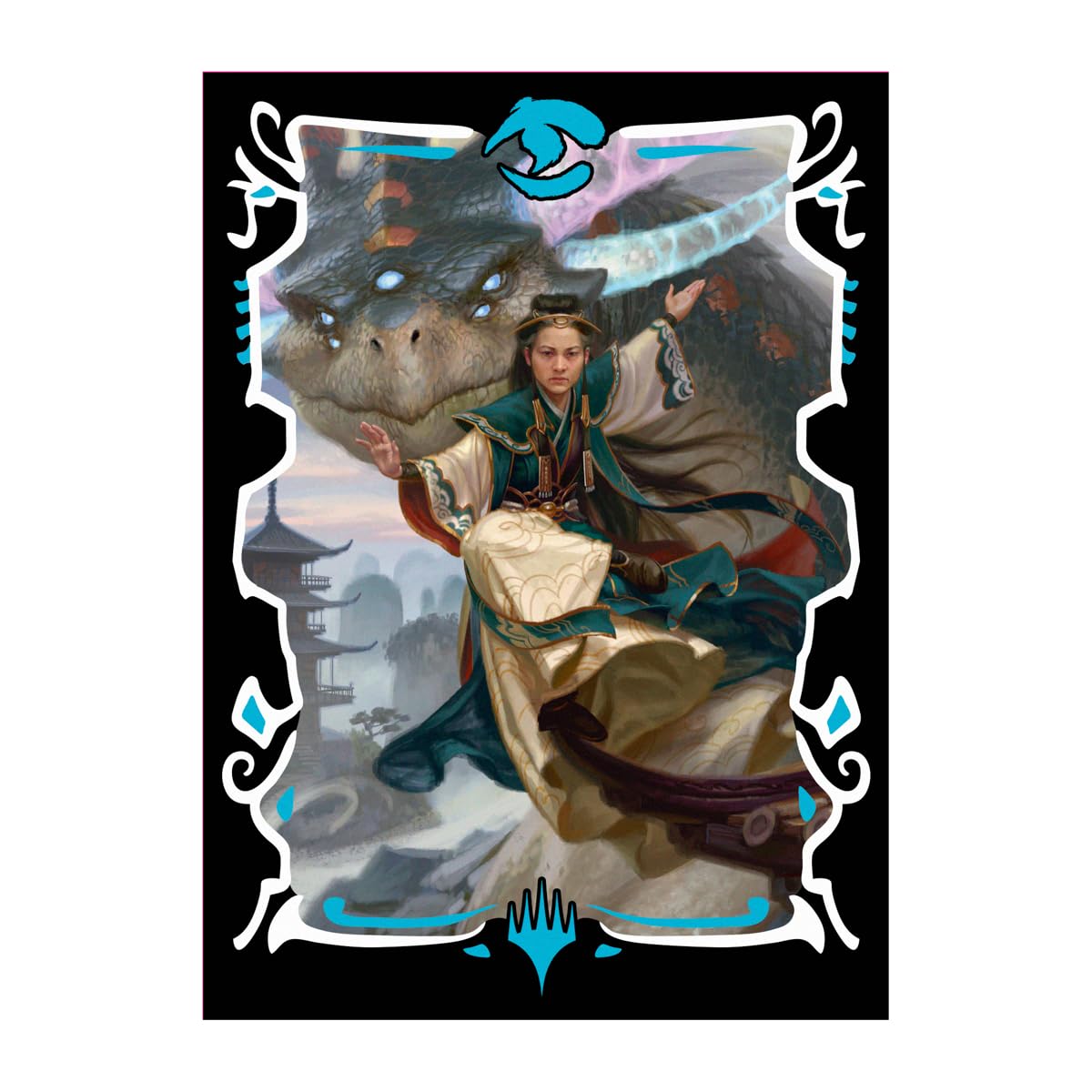 Ultra PRO - Tarkir Dragonstorm Shiko and Narset, Unified (Jeskai Striker Commander Deck) 100ct Deck Protector Sleeves for Magic: The Gathering | Magic