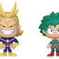Funko Vynl: My Hero Academia - All Might & Deku 2 Pack Toy, Multicolor