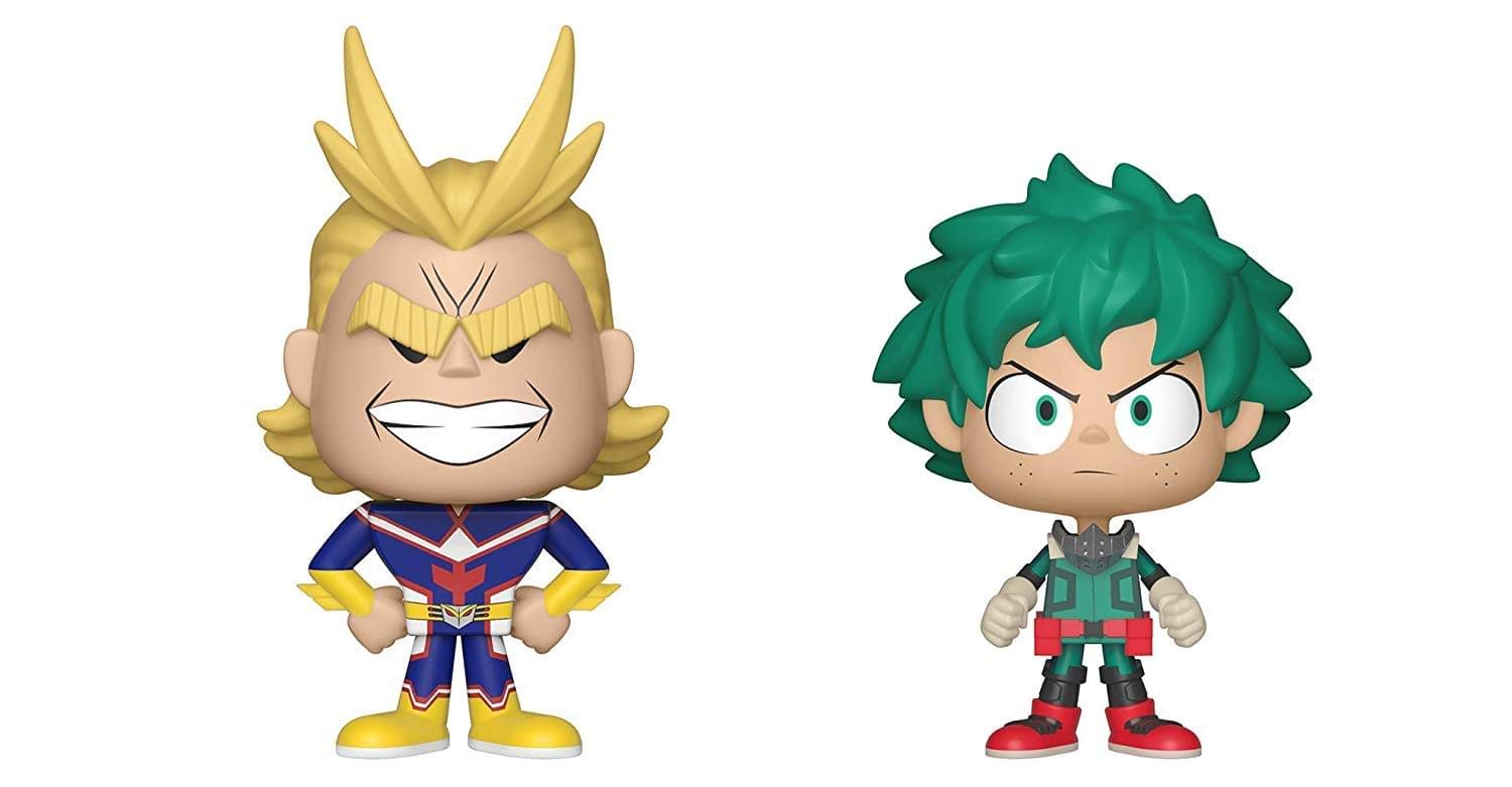 Funko Vynl: My Hero Academia - All Might & Deku 2 Pack Toy, Multicolor
