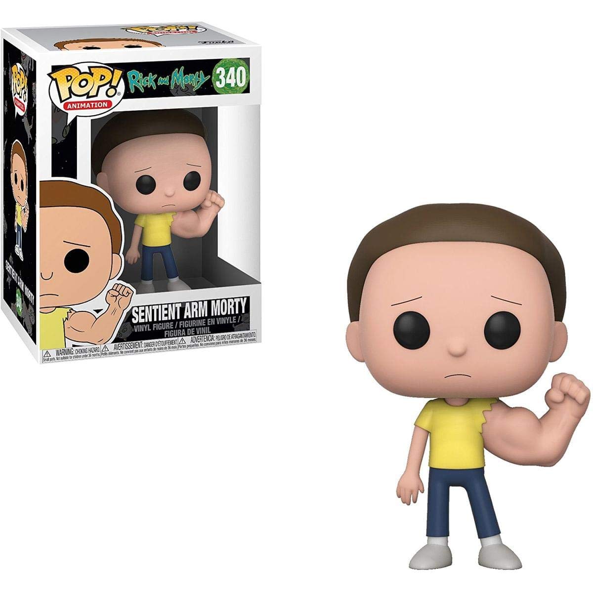 Funko Pop! Animation: Rick & Morty - Sentinent Arm Morty (Styles May Vary) Collectible Figure