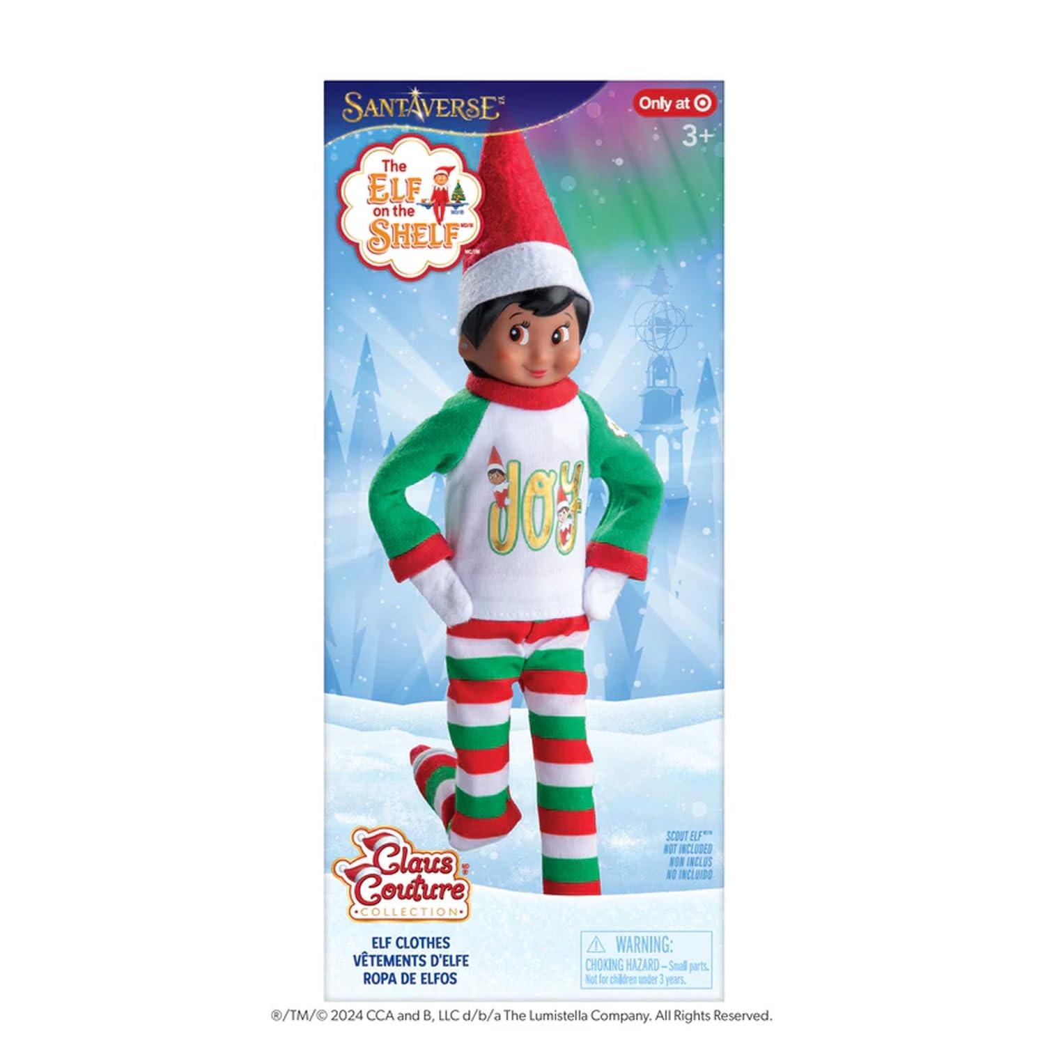 Elf on the Shelf Comfort & Joy PJ's Outfit Accessory - Pajamas Only, Elf NOT Included