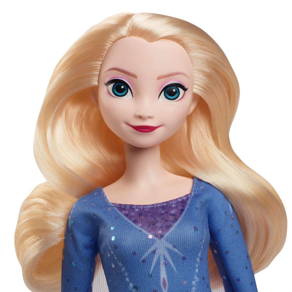 Mattel Disney Frozen Elsa Fashion Doll & Accessories, Ice-Skating Look with Removable Dress & Skates Plus 1 Pair of Shoes, Inspired by Frozen: Winter