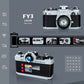 NC Uvini Building Blocks Camera, DIY STEM Toys, Building Construction Brick Set Best Gift for Adult, Teens, Collectible Model Digital Camera to Build