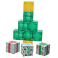 Crayola Holiday Magnetic PIP Cubes, Mini Magnetic Blocks Playset, STEM & Montessori Building & Educational Toys for Kids, Travel Toys for Boys