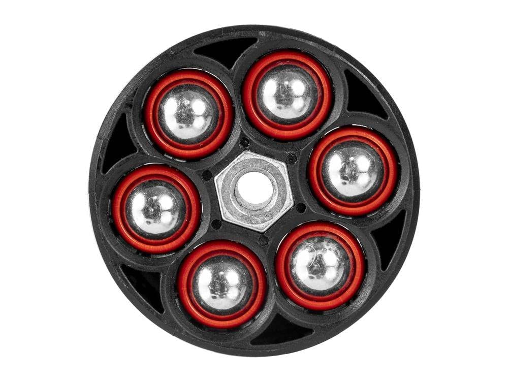 Modern Combat Sports Heavy Duty Steel Core Devastator Self Defense Projectile Ammo .50 Caliber for HDR50 and TR50, Red
